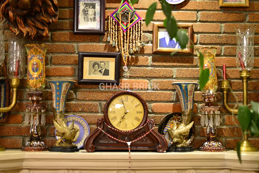 طراحی نما دیوار خانه با آجر نما رستیک