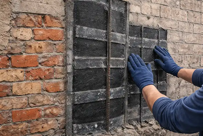 مقاوم سازی دیوار قدیمی